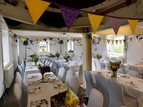 Wedding party being hosted at the Queens Mill in Castleford